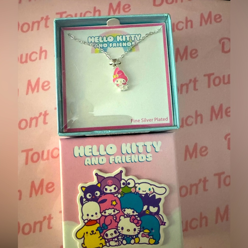 Hello kitty and friends my melody necklace